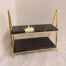 استند پذیرایی سنگی دو طبقه مستطیلی طرح ایفل