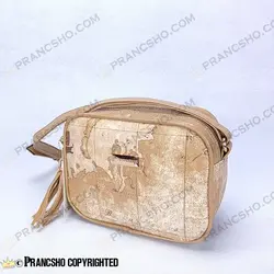 کیف پاسپورتی باربری (Burberry) طرح نقشه