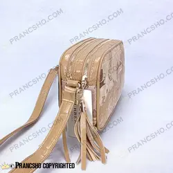 کیف پاسپورتی باربری (Burberry) طرح نقشه