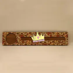 جا عود و وارمر مستطیل چوبی طرح‌دار