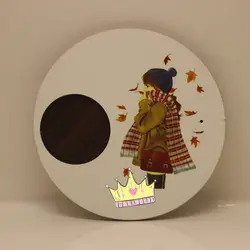 جا عود و وارمر گرد چوبی طرح‌دار