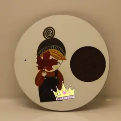 جا عود و وارمر گرد چوبی طرح‌دار