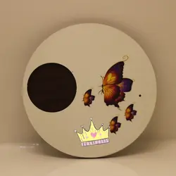 جا عود و وارمر گرد چوبی طرح‌دار