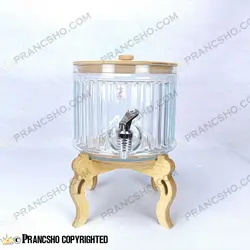 کلمن شیشه ای یک طبقه طرح هایکا شیشه ساده