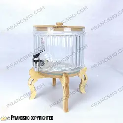 کلمن شیشه ای یک طبقه طرح هایکا شیشه ساده