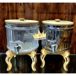 کلمن شیشه ای یک طبقه طرح هایکا شیشه ساده