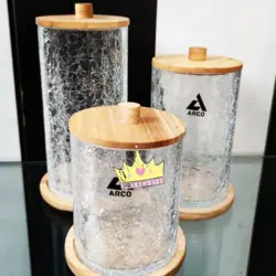 استند کندی سه عددی استوانه ای دردار