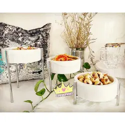 شکلات خوری سنگی پایه بلند میخی