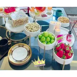 شکلات خوری سنگی پایه بلند میخی