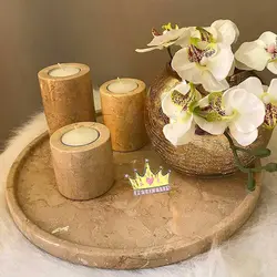 سینی سنگی (رولت خوری) گرد لبه دار
