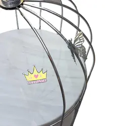 استند پذیرایی سنگی سینی و قفس دو طبقه