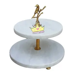 استند پذیرایی (شیرینی خوری) سنگی چند طبقه