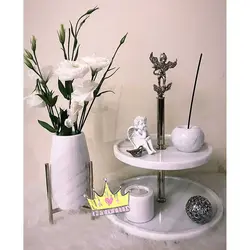 استند پذیرایی (شیرینی خوری) سنگی چند طبقه