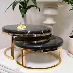 استند پذیرایی دو طبقه سنگی