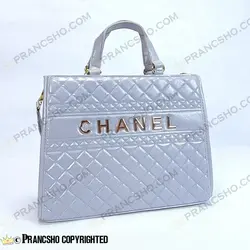 کیف زنانه دستی شنل بزرگ طوسی HIGH COPY های کپی