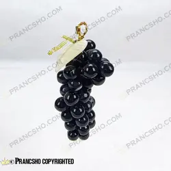 انگور سنگی دکوری با برگ قلبی سنگ مشکی بلک رز