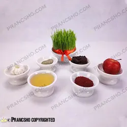 هفت سین سنگی گرد پایه دار (انواع سنگ)