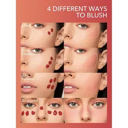 رژگونه مایع شیگلم رنگ Rose Ritual