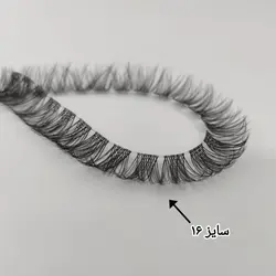 مژه فیشر فر D سایز 16
