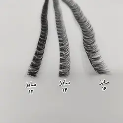 مژه فیشر فر D سایز 12