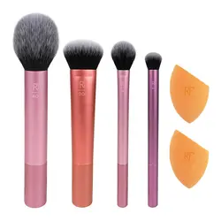 ست براش و پد آرایشی ریل تکنیک (2 پد) مدل Everyday Essentials