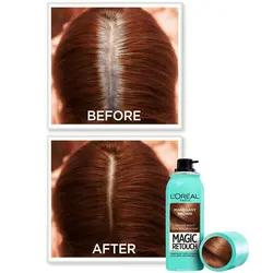 اسپری کانسیلر ریشه مو لورال (قهوه ای تیره) 75 میل