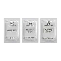 مواد لیفت مژه و ابرو ساشه ای مای لمینیشن my lamination پک 3 عددی (تضمین اصالت)