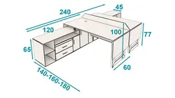 میزهای کارگروهی آرمز تیپ 1002T - مبلمان اداری آبادیس هنر پردازش فضا