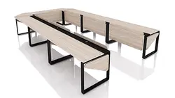 میز گردهمایی رک فریم تیپ 708U - مبلمان اداری آبادیس هنر پردازش فضا