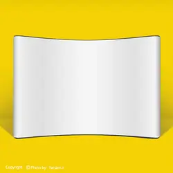 استند پاپ آپ 3*4 منحنی