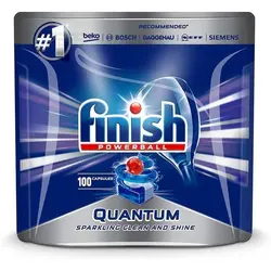 قرص ظرفشویی فینیش قرص ماشین ظرفشویی فینیش مدل Quantum بسته 100 عددی