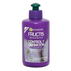 کرم تقویت موهای فر گارنیر مدل Fructis control y definicion حجم 300 میل - فروشگاه اینترنتی جانان