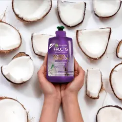 کرم تقویت موهای فر گارنیر مدل Fructis control y definicion حجم 300 میل - فروشگاه اینترنتی جانان