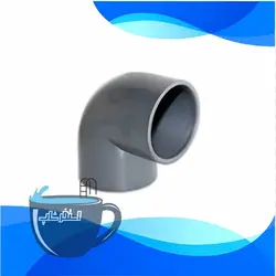 زانو یکسر دنده UPVC - استخر شاپ