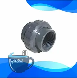 مهره ماسوره یکسر دنده UPVC - استخر شاپ