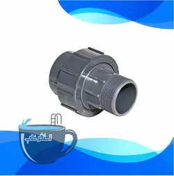 مهره ماسوره یکسر مغزی UPVC - استخر شاپ