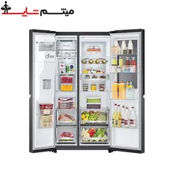 یخچال فریزر ال جی ساید بای ساید مدل X257CQHS