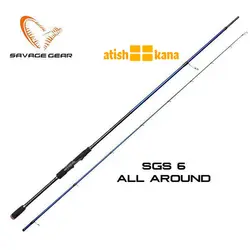 چوب دو تکه اسپین  SAVAGE-GEAR-SGS6