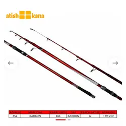 چوب ماهیگیری تخصصی مخصوص سورفHELLION-HYBRID