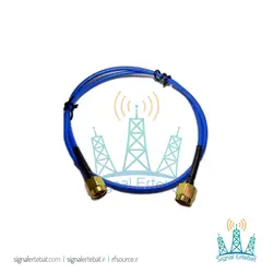 کابل پیگتیل دوسر SMA نری مستقیم با کابل RG405/UT086