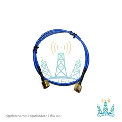 کابل پیگتیل دوسر SMA نری مستقیم با کابل RG405/UT086