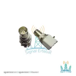کانکتور BNC مادگی روبردی نود درجه