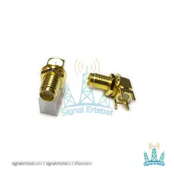 کانکتور SMA مادگی 90 درجه رو بردی پنلی