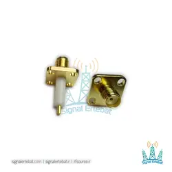 کانکتور SMA مادگی چهار پیچ تفلون بلند