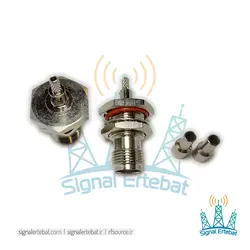 کانکتور TNC سرکابلی مادگی پنلی مهره ای مناسب کابل RG316