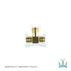 مبدل SMA سه سر مادگی Tشکل