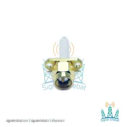 کانکتور SMA نری پنلی دو سوراخ تفلون بلند