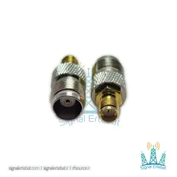 مبدل SMA مادگی به TNC مادگی مستقیم