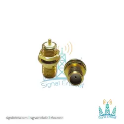 کانکتور SMA مادگی پنلی مهره ای مستقیم