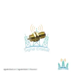 کانکتور SMA مادگی پنلی مهره ای مستقیم